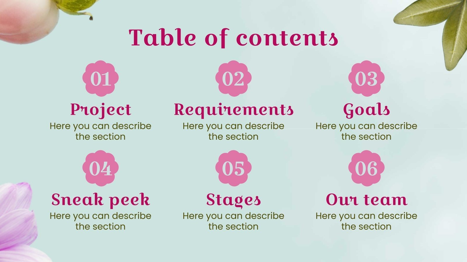 Online Project Proposal Google Slides & PPT