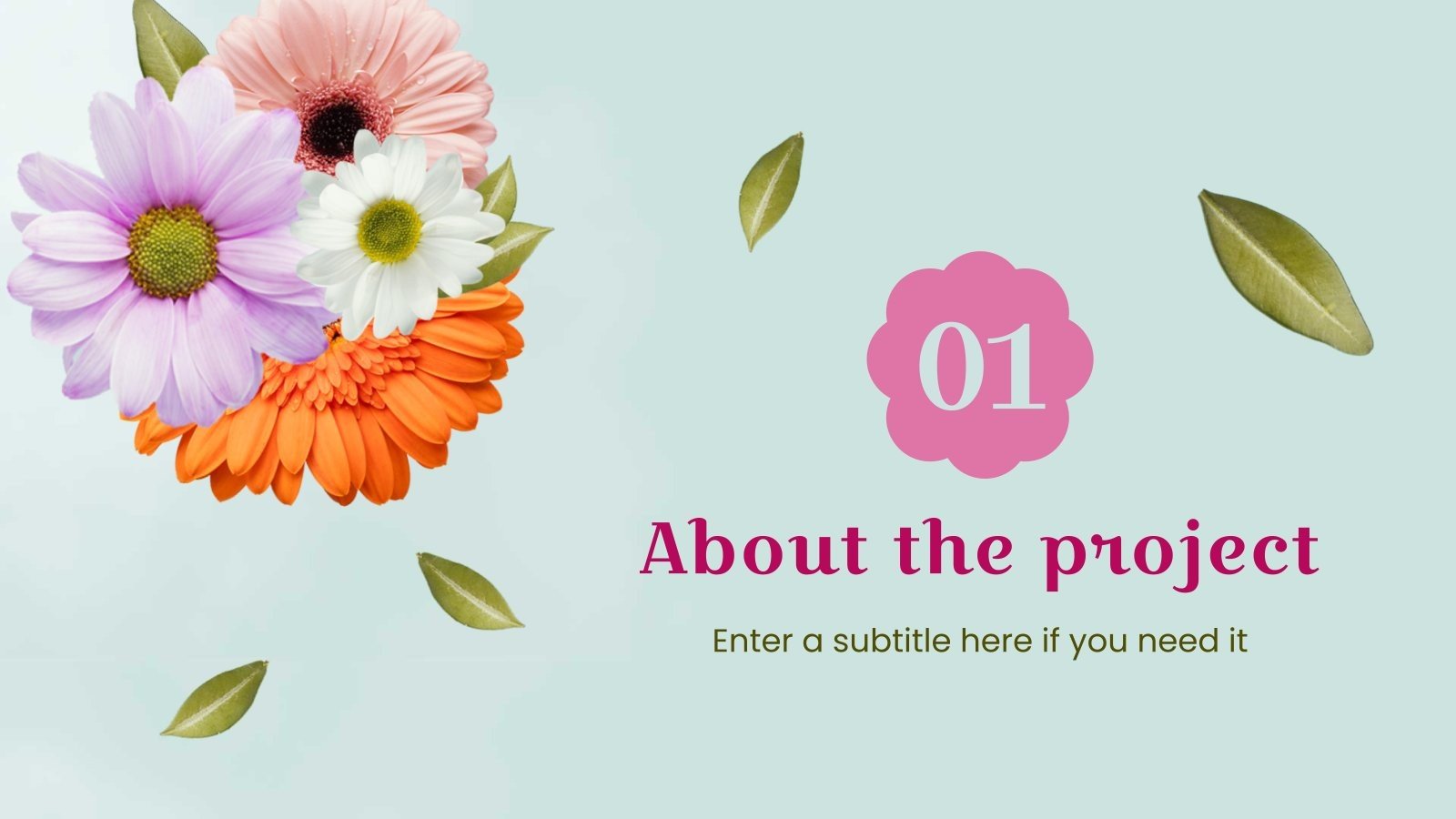 Online Project Proposal Google Slides & PPT