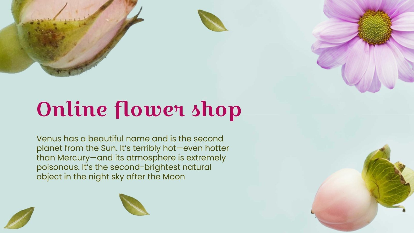 Online Project Proposal Google Slides & PPT