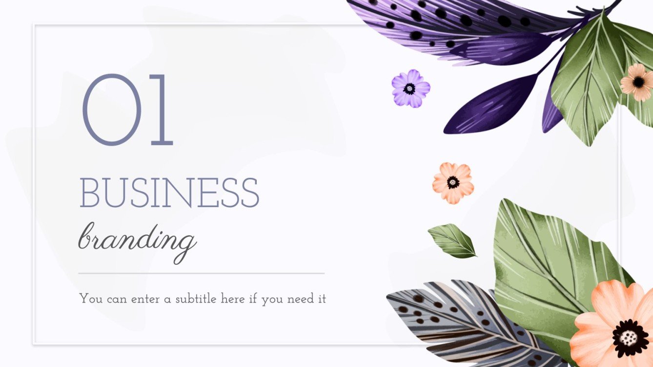Elegant Watercolor Flower Social Media Planner