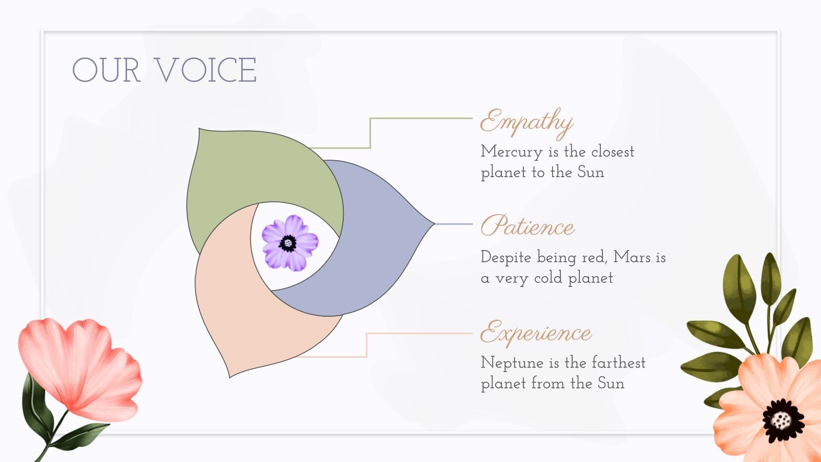 Elegant Watercolor Flower Social Media Planner