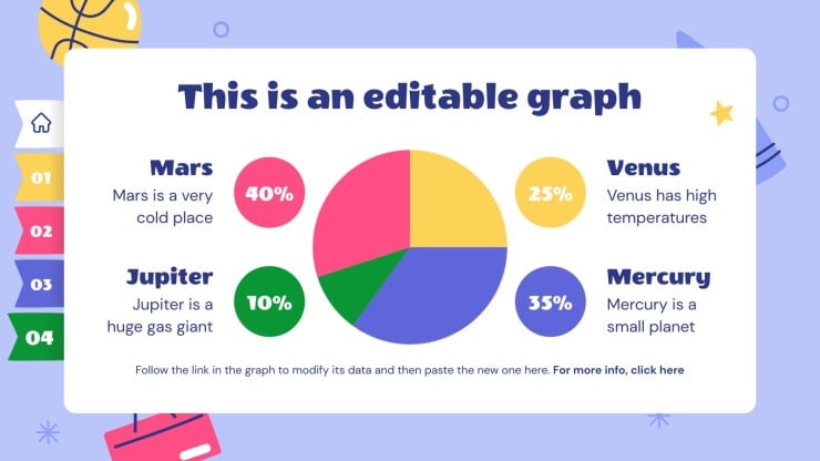 Interactive Lesson for Middle School presentation template 