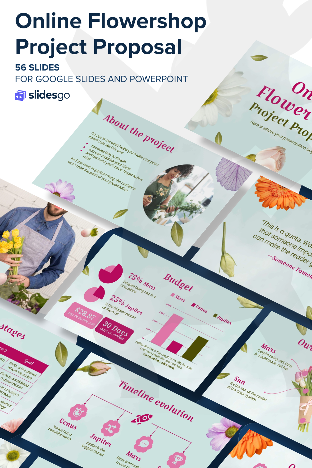 Online Project Proposal Google Slides & PPT