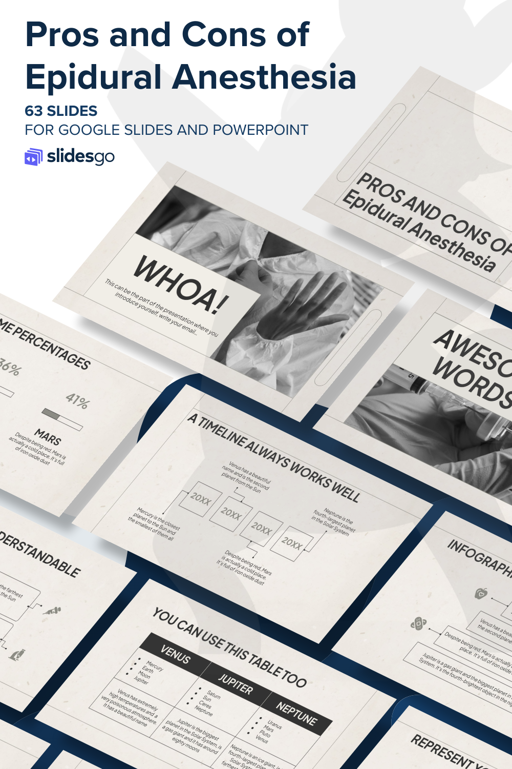 Pros and Cons of Epidural Anesthesia Google Slides & PPT