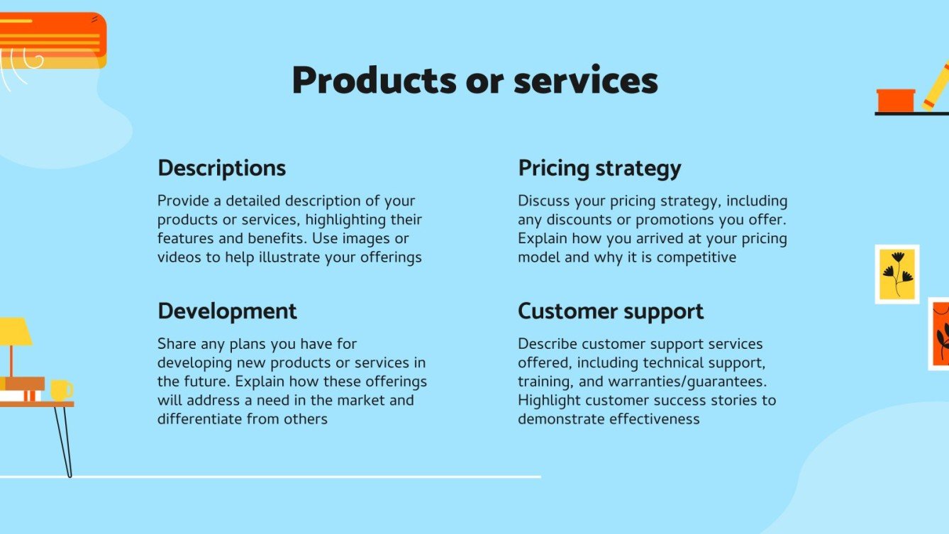 Airconditioning Business Plan Google Slides & PPT