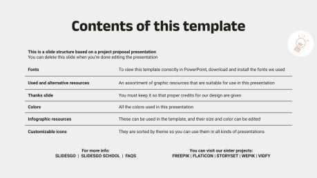 Data Strategy Project Proposal presentation template 