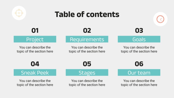 Data Strategy Project Proposal presentation template 