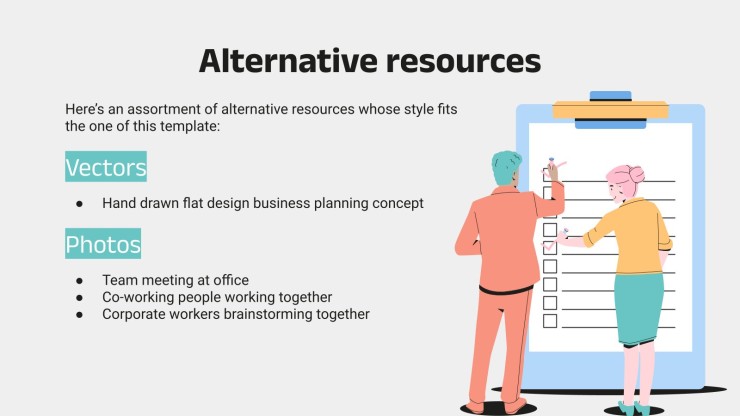 Data Strategy Project Proposal presentation template 