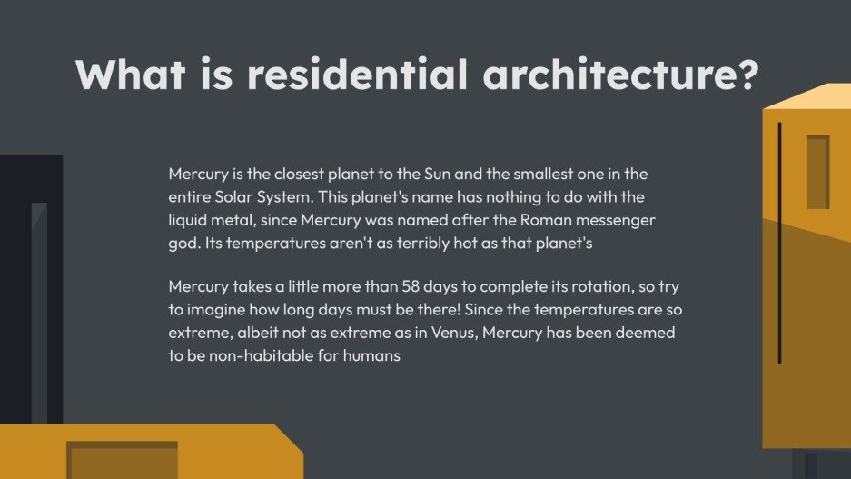 Residential Architecture Master's Degree