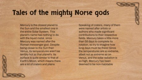 Gods Of Norse Mythology Google Slides Powerpoint Gods Of Norse Mythology Google Slides Powerpoint