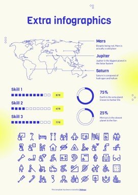 Braille Teacher CV presentation template 