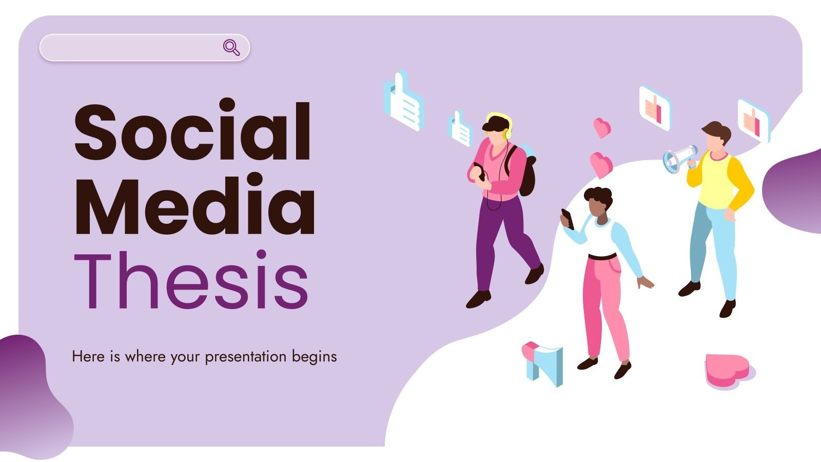 Plantillas gratis de Redes Sociales para Google Slides y PPT