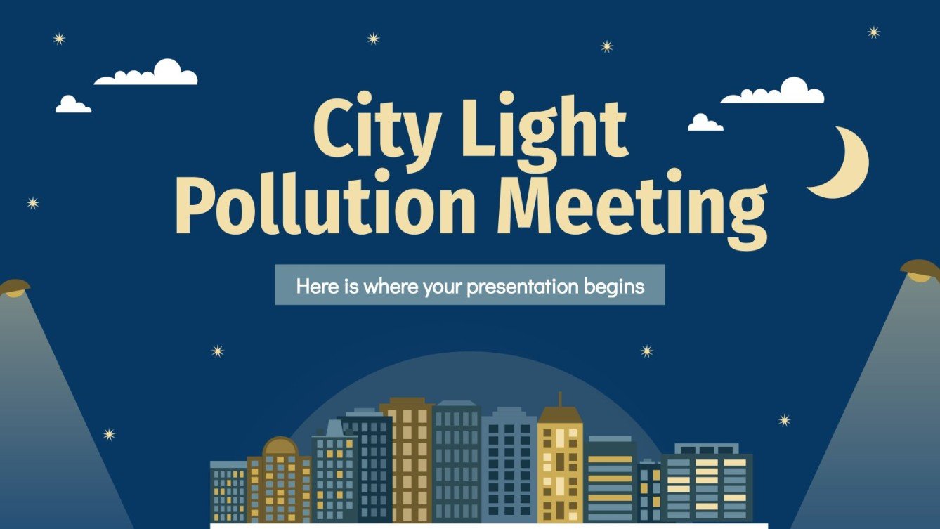 Modèles gratuits sur la Pollution pour Google Slides et PPT