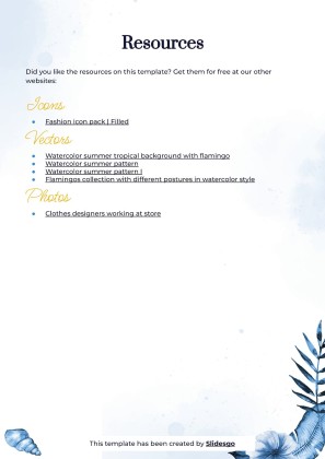 Fashion Show Organizer CV presentation template 