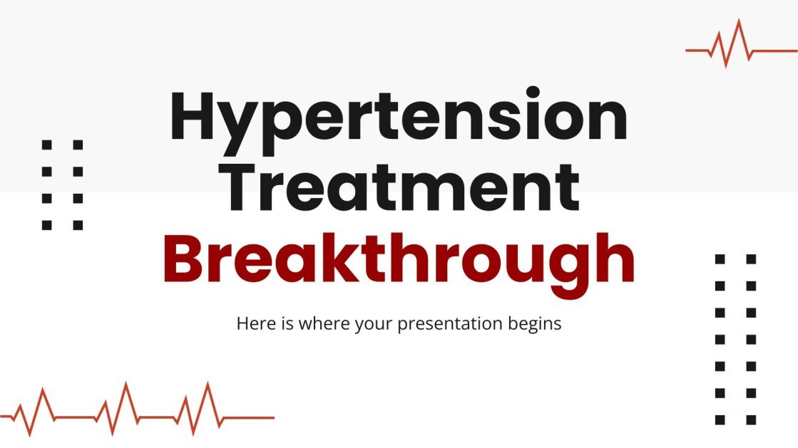 Hypertension Treatment Breakthrough Google Slides & PPT