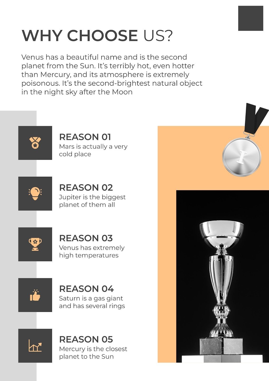 Trophy and Awards Catalog Google Slides & PowerPoint