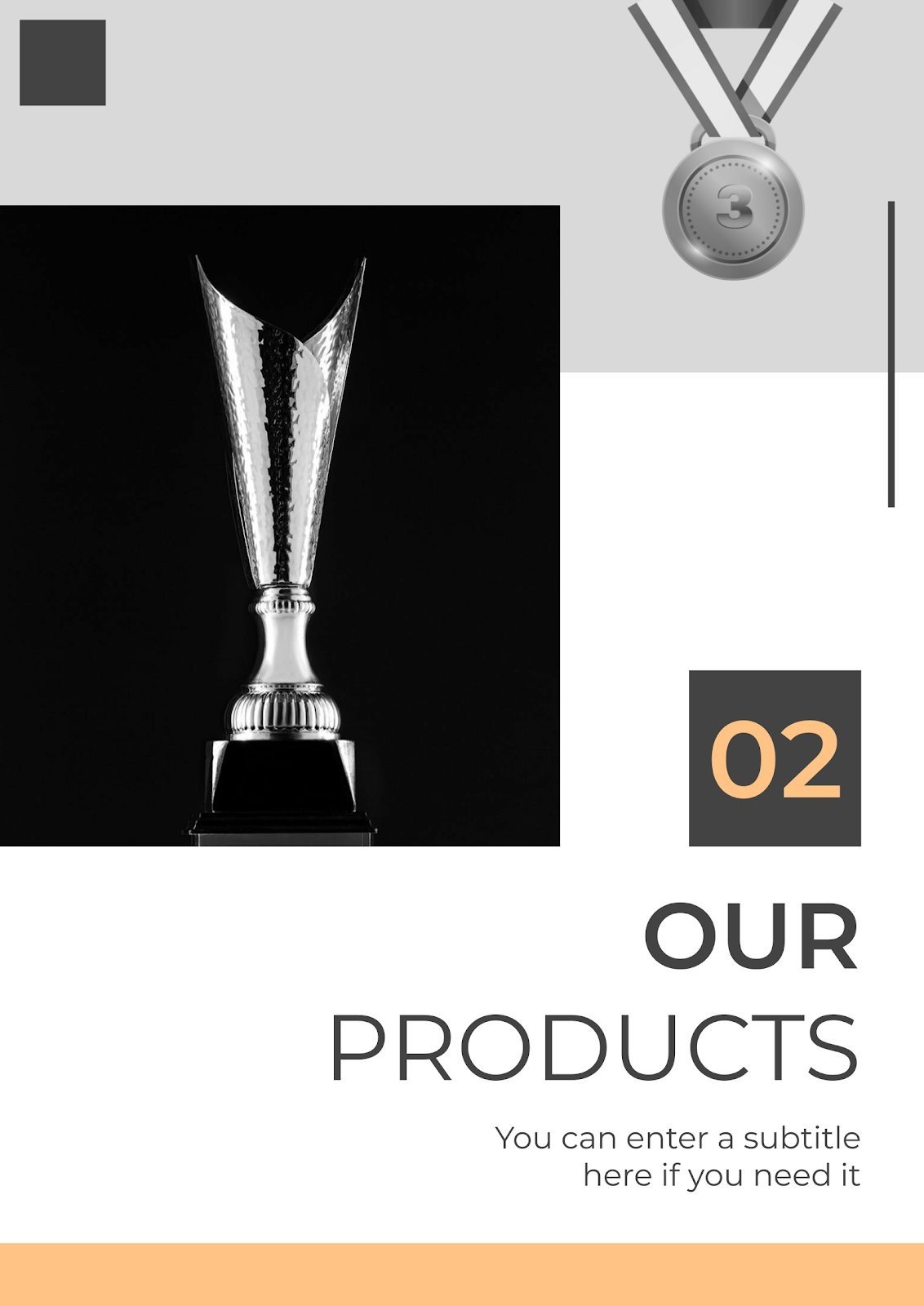 Trophy and Awards Catalog Google Slides & PowerPoint