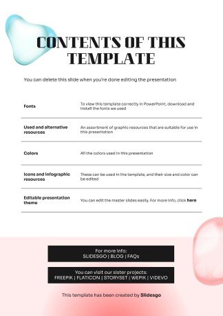 인쇄할 수 있는 기본 쇼핑 목록 테마 프레젠테이션 템플릿