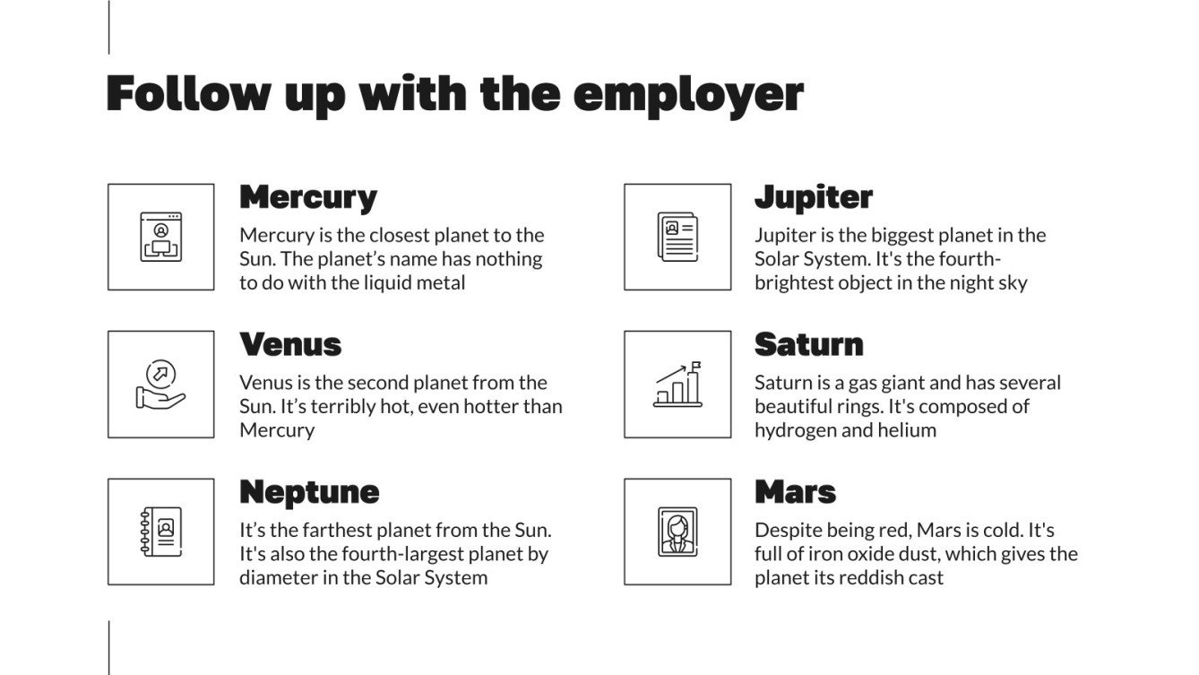 Tips for Making a Great Job Application | Google Slides