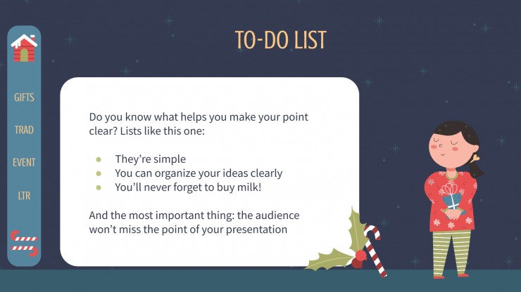 Prêts pour Noël : Modèles de présentation