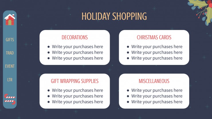 Prêts pour Noël : Modèles de présentation
