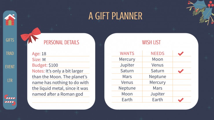 Prêts pour Noël : Modèles de présentation
