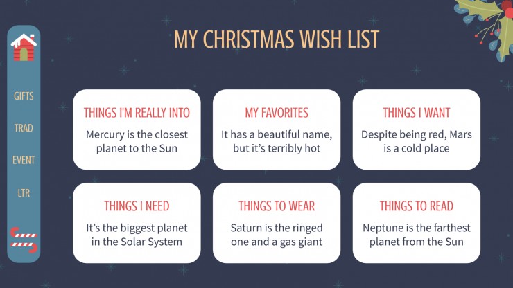 Prêts pour Noël : Modèles de présentation