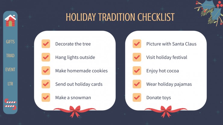 Prêts pour Noël : Modèles de présentation