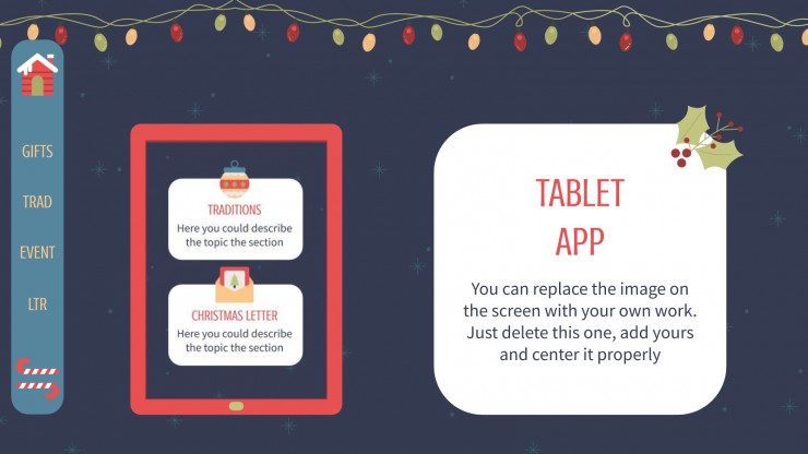 Prêts pour Noël : Modèles de présentation