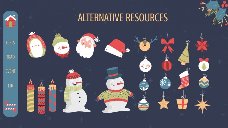 Prêts pour Noël : Modèles de présentation