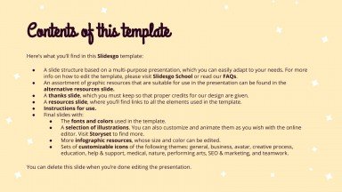 The Golden Figurine Goes To... presentation template