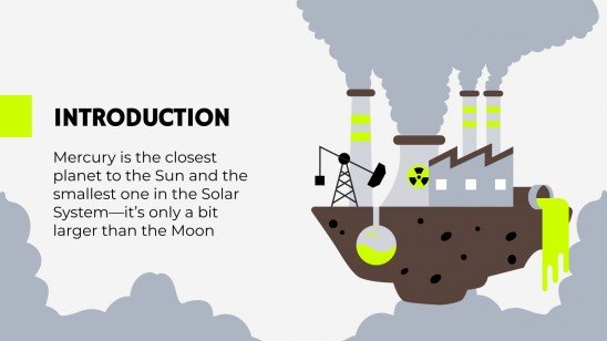 Maladies pollution environnement Modèles de présentation