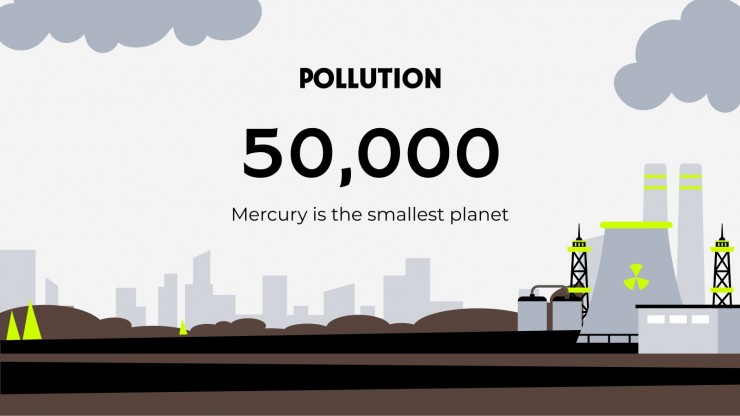 Environment Pollution Diseases presentation template 