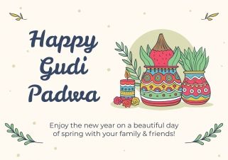 Doodle Greeting Cards presentation template