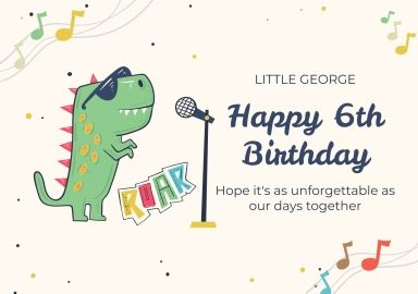 Doodle Greeting Cards presentation template