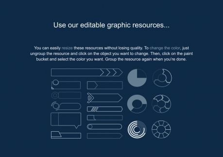 Doodle Greeting Cards presentation template