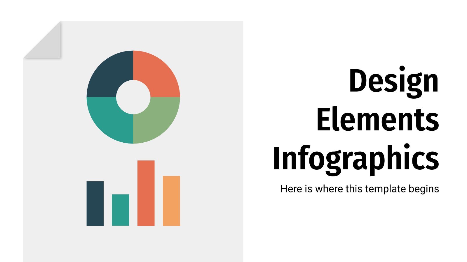 Designelemente Infografiken Präsentationsvorlage