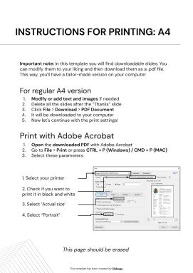 Advocacy Manager CV presentation template 