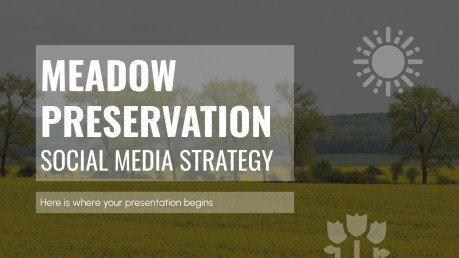 Meadow Preservation Social Media Strategy | Google Slides