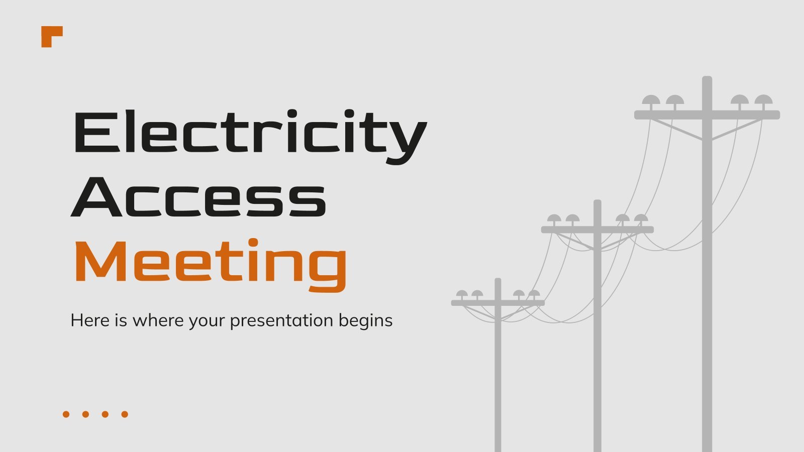 Free electricity templates for Google Slides and PowerPoint