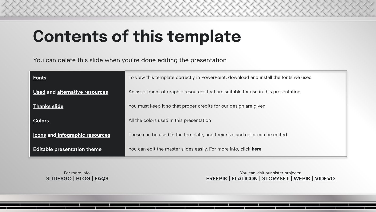 Properties of Aluminum Google Slides and PowerPoint