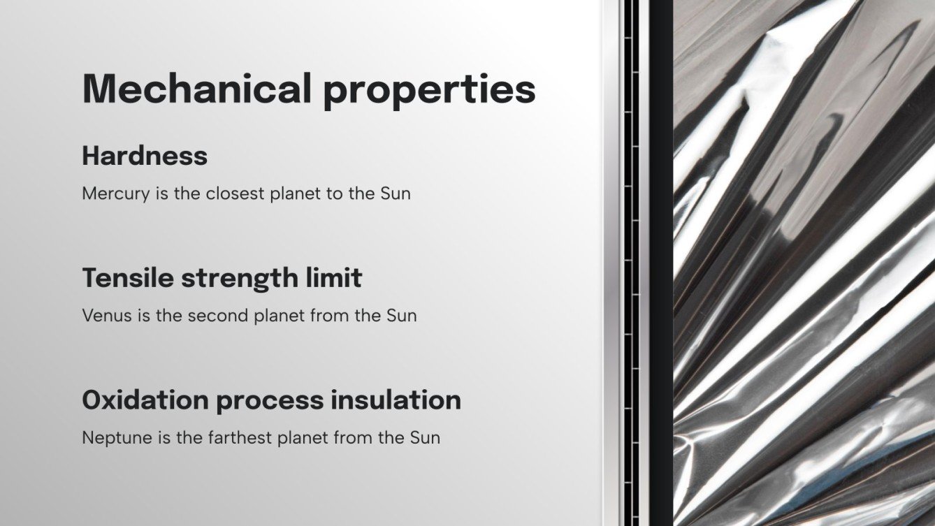 Properties of Aluminum Google Slides and PowerPoint