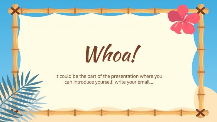 Hawaiian Lei Day | Google Slides & PowerPoint template