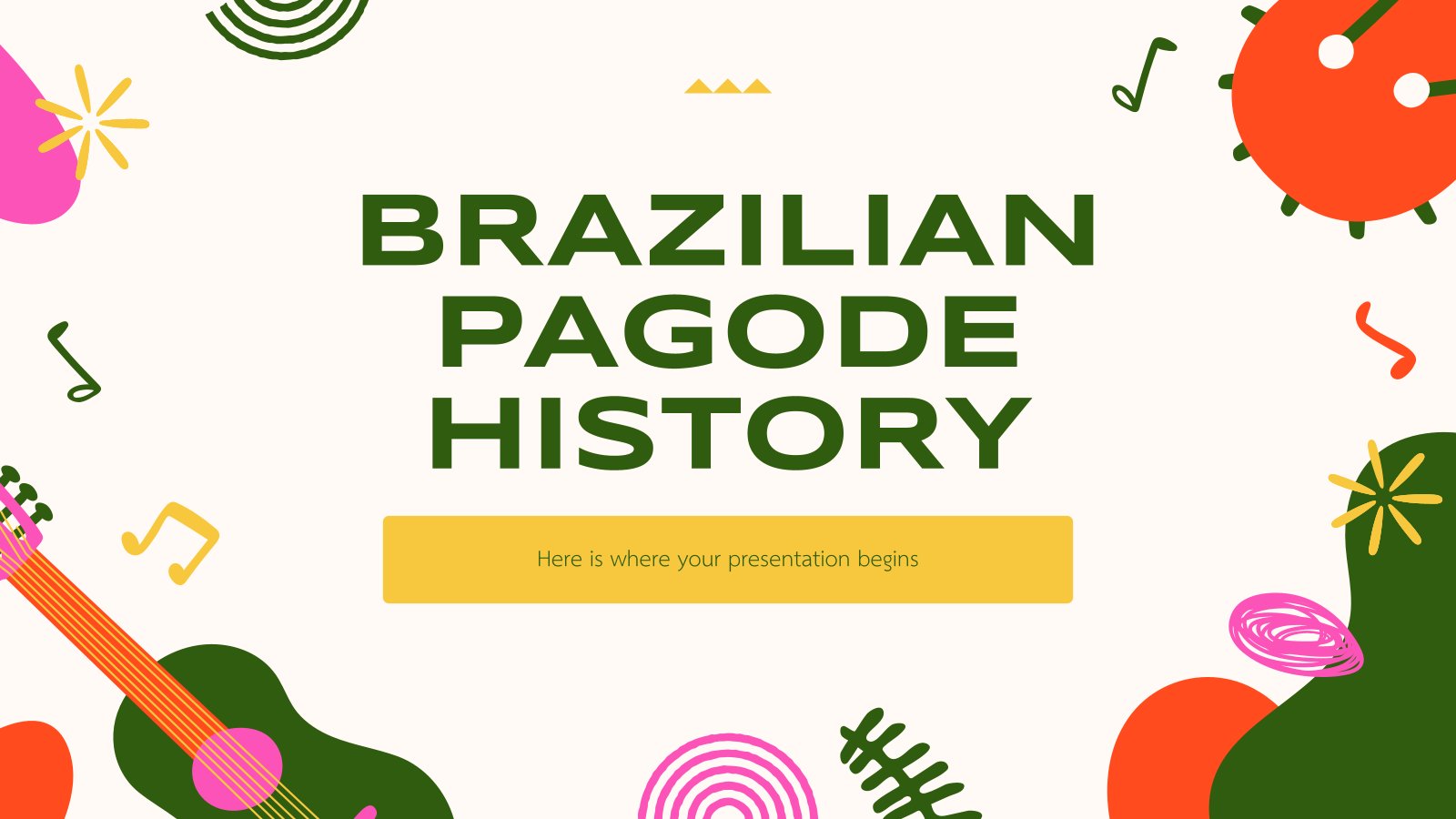 Brasilianische Pagode Geschichte Präsentationsvorlage