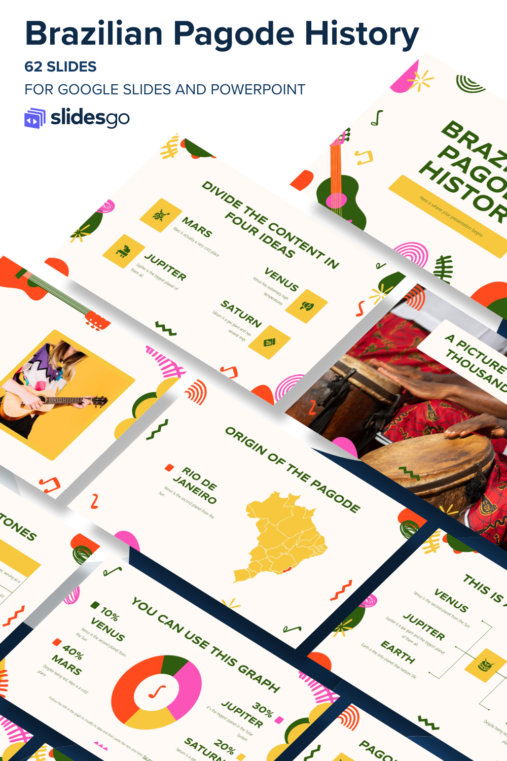 Brazilian Pagode History | Google Slides & PowerPoint