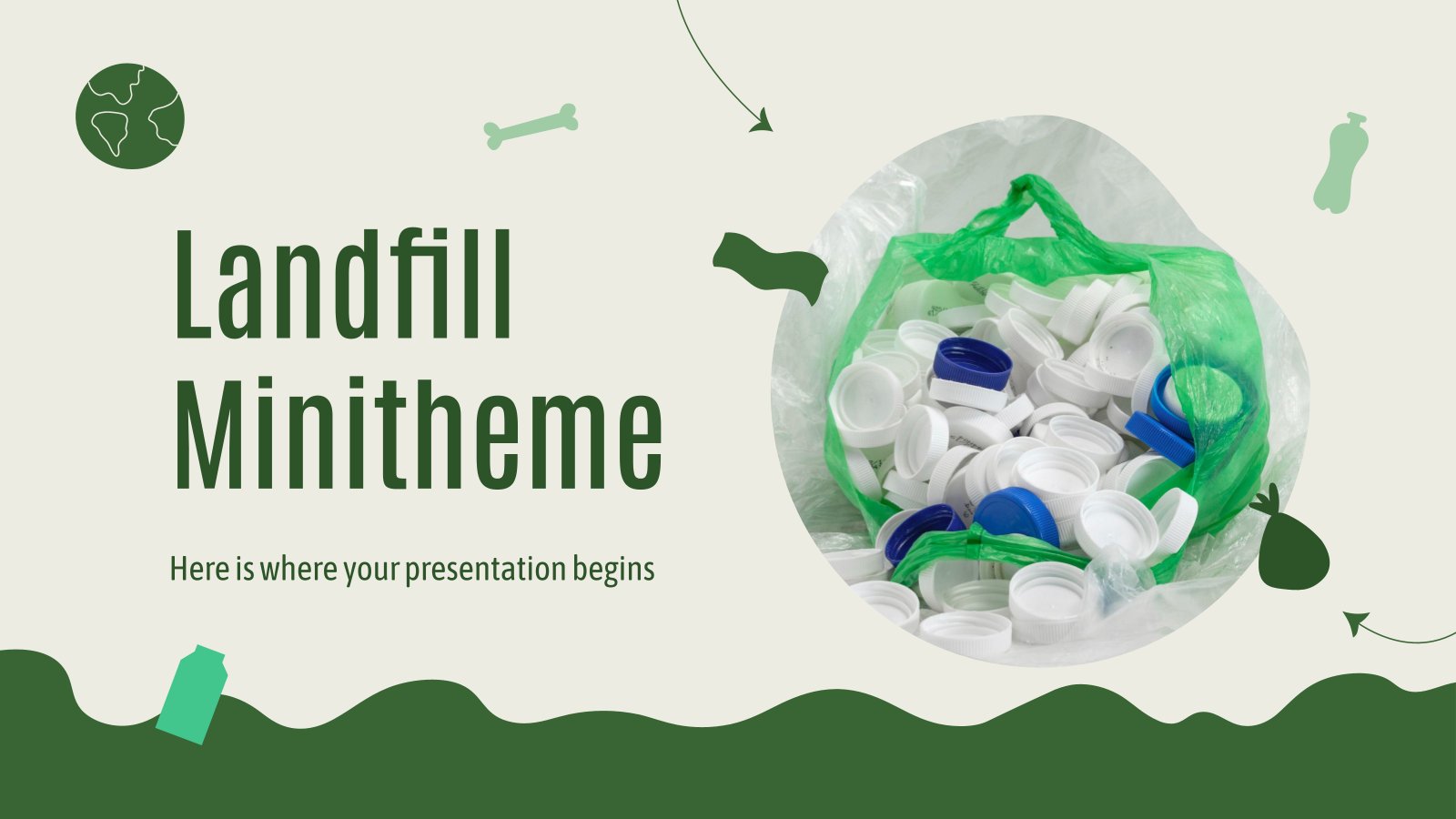 Landfill Minitheme presentation template 