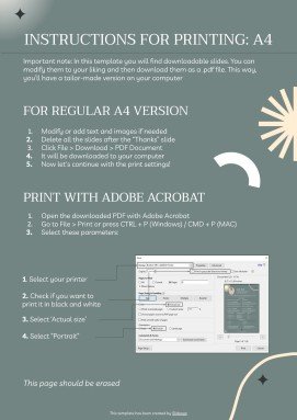미니멀리스트 디자인 이력서 프레젠테이션 템플릿