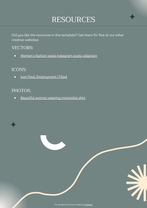 미니멀리스트 디자인 이력서 프레젠테이션 템플릿