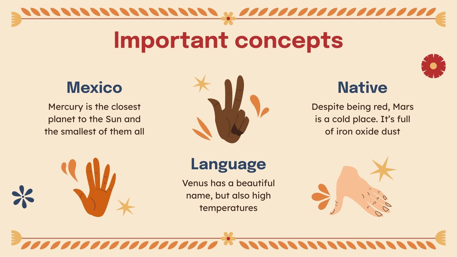 Mexican Sign Language (MSL) Google Slides & PowerPoint