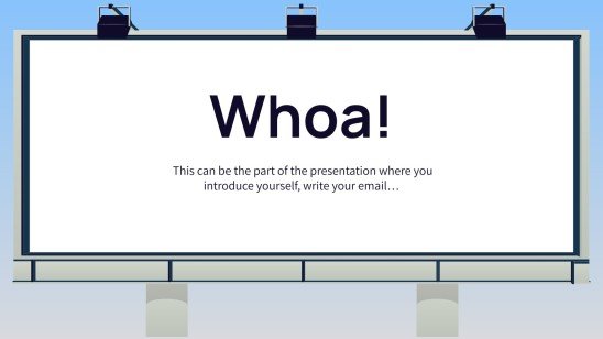 Billboard Theme | Google Slides & PowerPoint